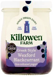 Killowen Farm Wexford Blackcurrant Greek-Style Yogurt