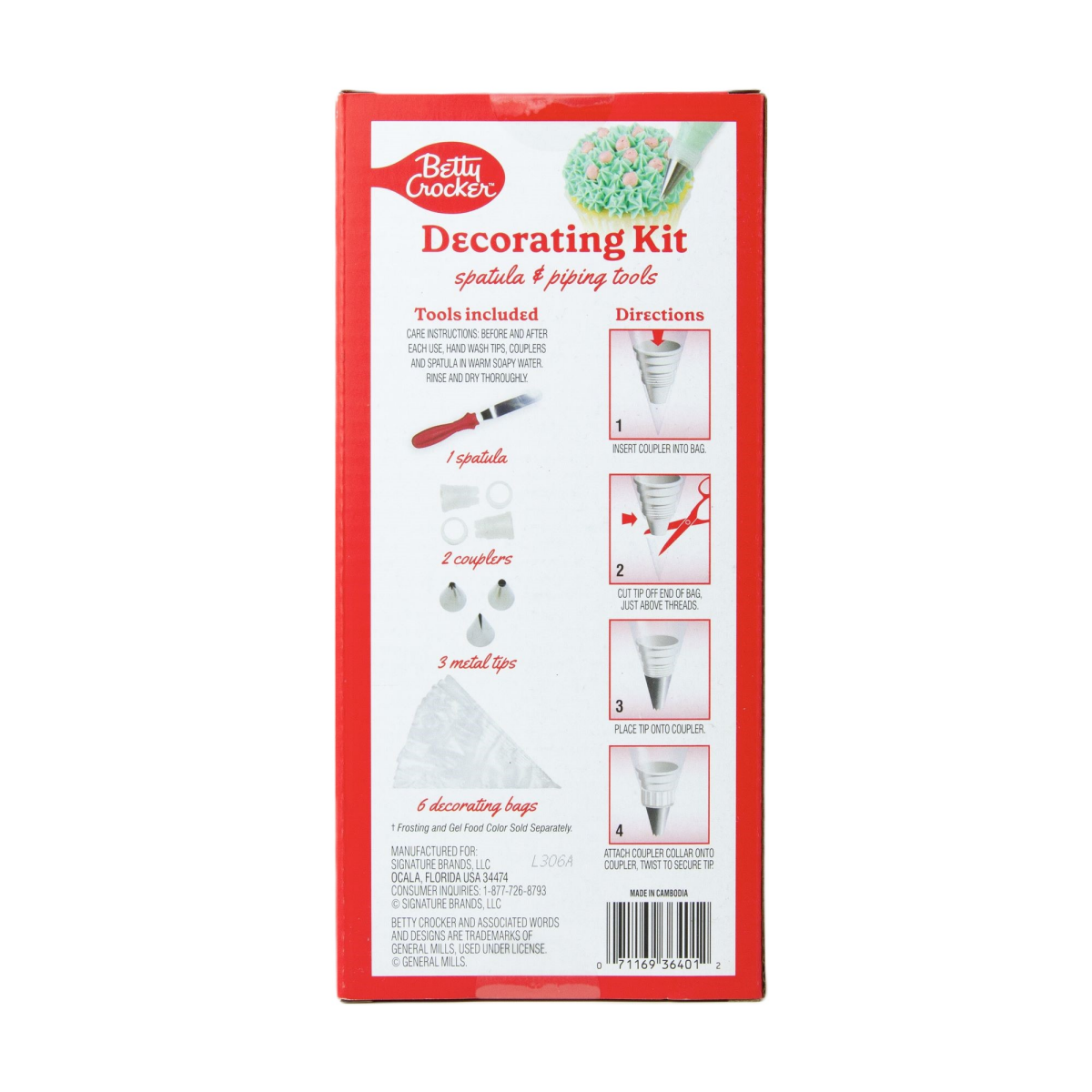 slide 4 of 5, Betty Crocker Decorating Tool Kit, 12 ct