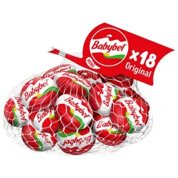 Mini Babybel Original Snack Cheese, 18 Pack (12.7 oz)