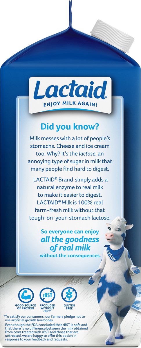 slide 7 of 9, Lactaid 2% Reduced Fat Milk, 64 oz, 1/2 gal