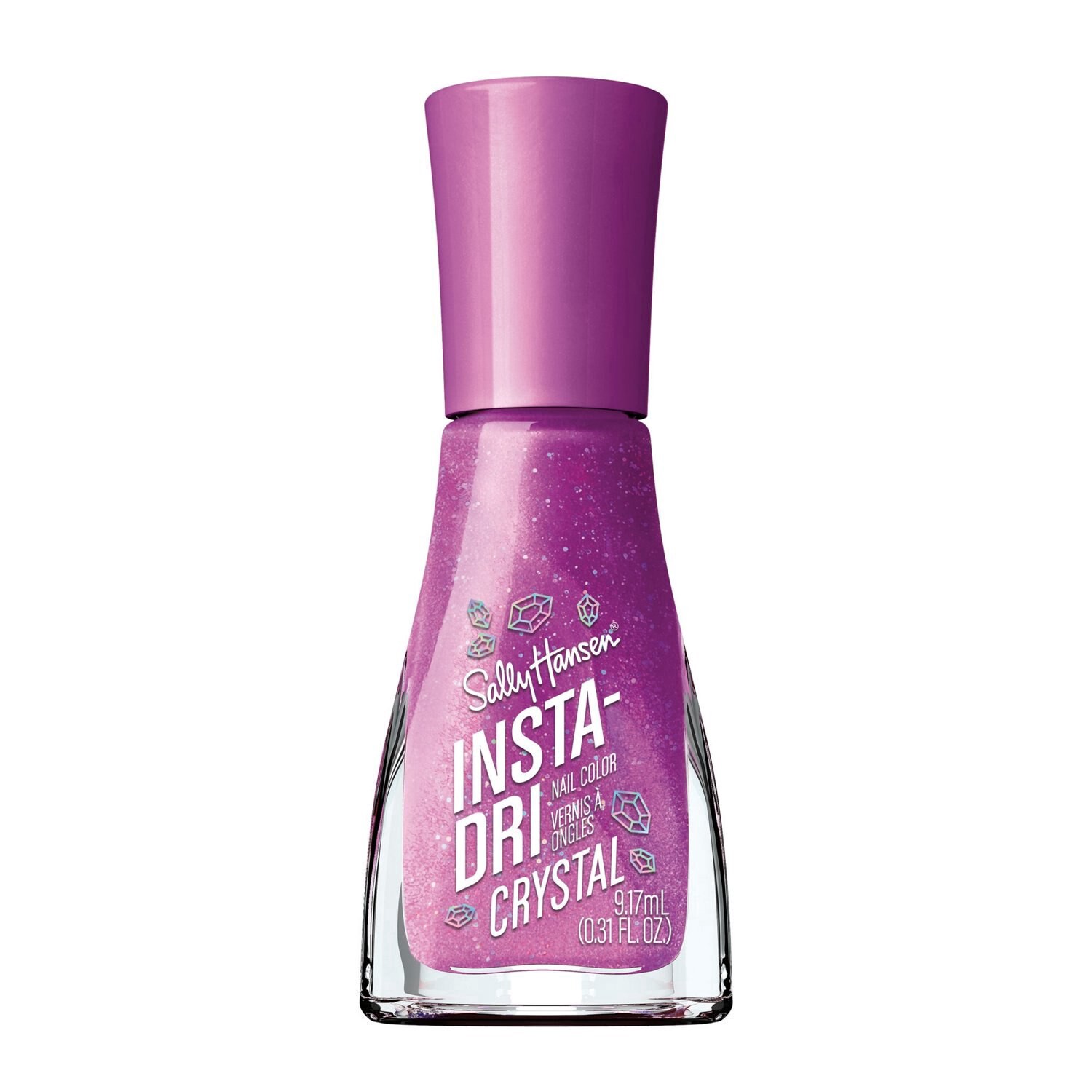 slide 1 of 1, SALLY HANSEN INSTA-DRI NAIL COLOR Sally Hansen Insta-Dri Nail Polish, Crystal Collection, Party Prism, 1 ct