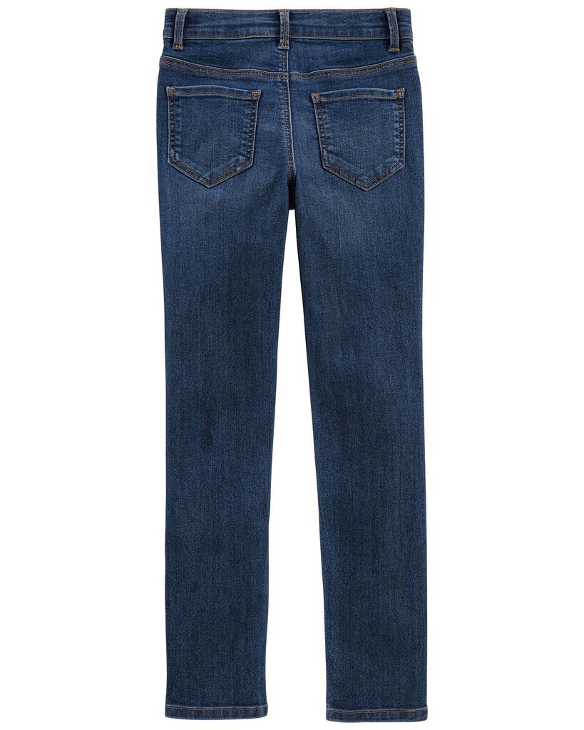 slide 2 of 2, Oshkosh Kid Dark Blue Wash Skinny-Leg Jeans Marine Blue 8S, 1 ct