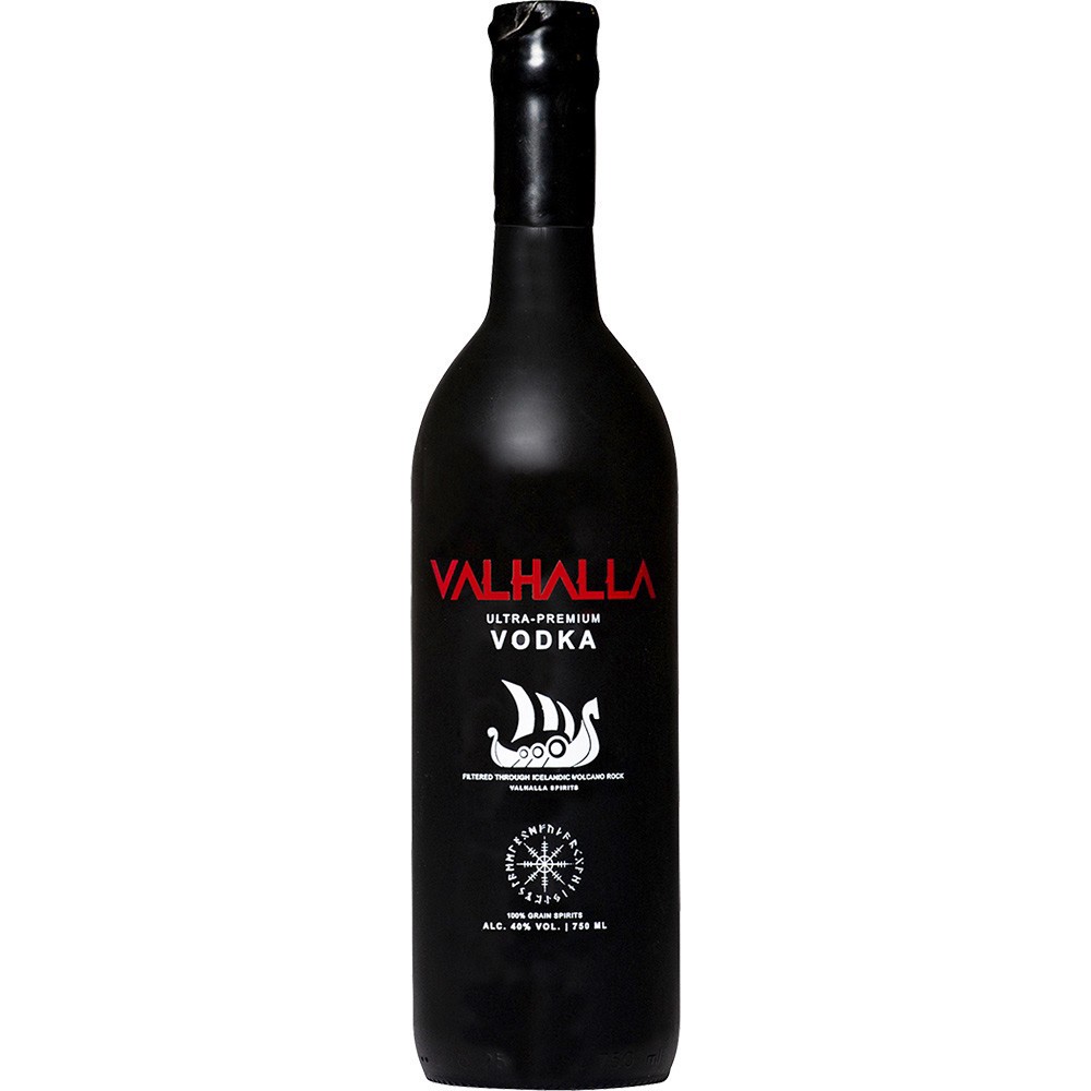 slide 1 of 1, Valhalla Vodka - Red 100', 750 ml