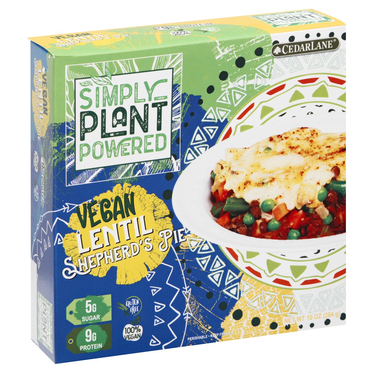 slide 4 of 9, Cedarlane Simply Plant Powered Vegan Lentil Shepherd's Pie 10 oz, 10 oz