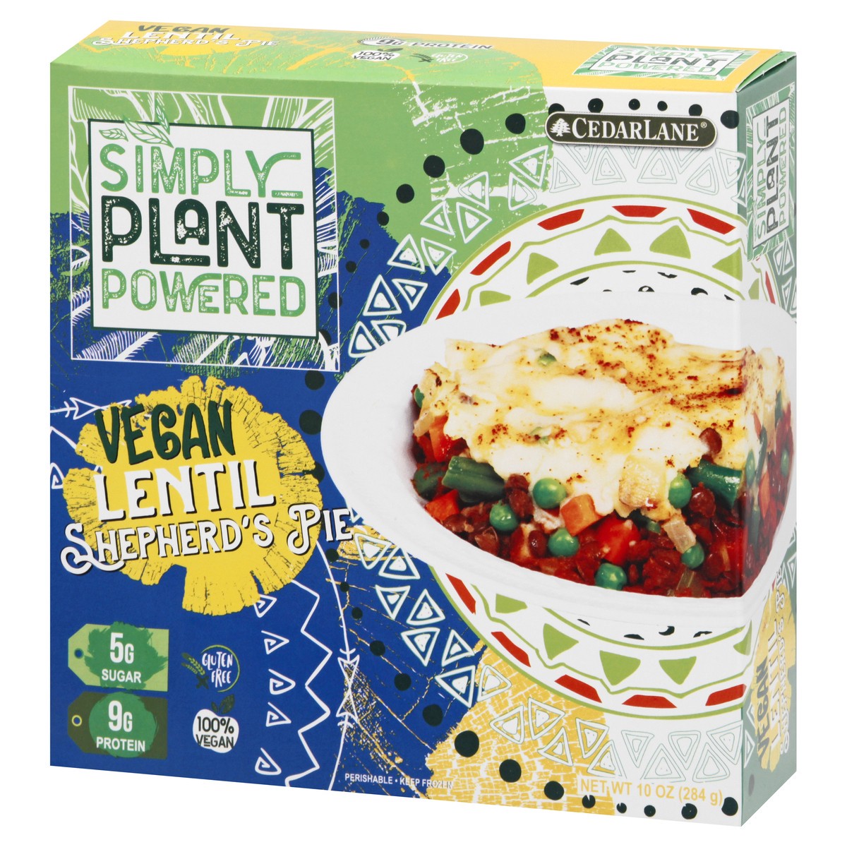slide 5 of 9, Cedarlane Simply Plant Powered Vegan Lentil Shepherd's Pie 10 oz, 10 oz