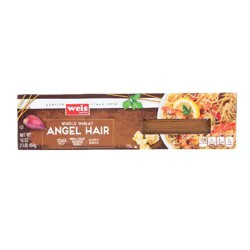 Weis Quality 100% Whole Wheat Macaroni Product, Angel Hair