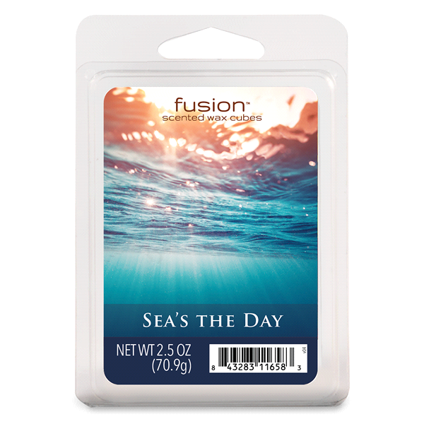 slide 1 of 1, Fusion Sea's the Day Scented Wax Cubes, 2.5 oz