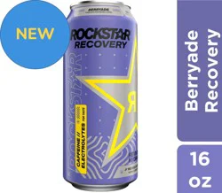 Rockstar Recovery Energy Drink Berryade - 16 fl oz