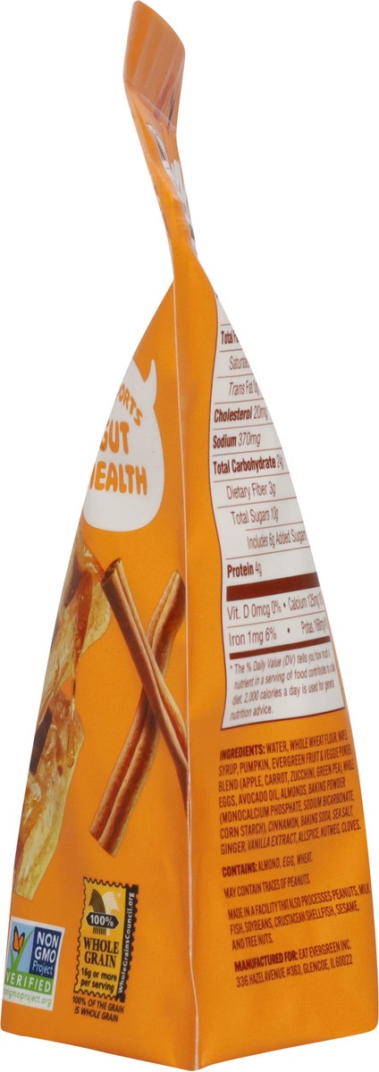 slide 9 of 13, Evergreen Pumpkin Spice Pie Waffles Mini 9 ea, 9 oz