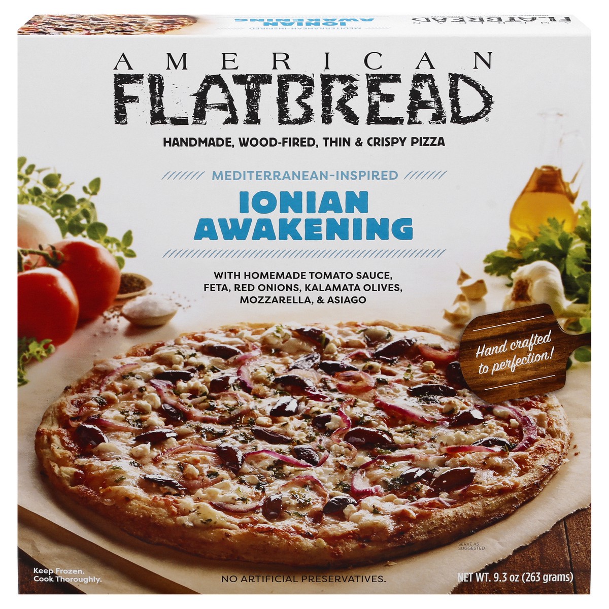 slide 1 of 10, American Flatbread Pizza, Ionian Awakening, 9.3 oz