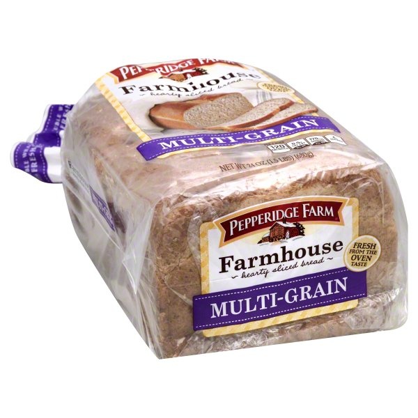 slide 1 of 5, Pepperidge Farm Fresh Bakery Multigrain Hearty Sliced Bread, 1 ct