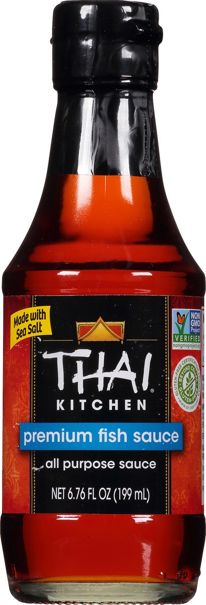 slide 4 of 7, Thai Kitchen Gluten Free Premium Fish Sauce, 6.76 fl oz, 6.76 fl oz