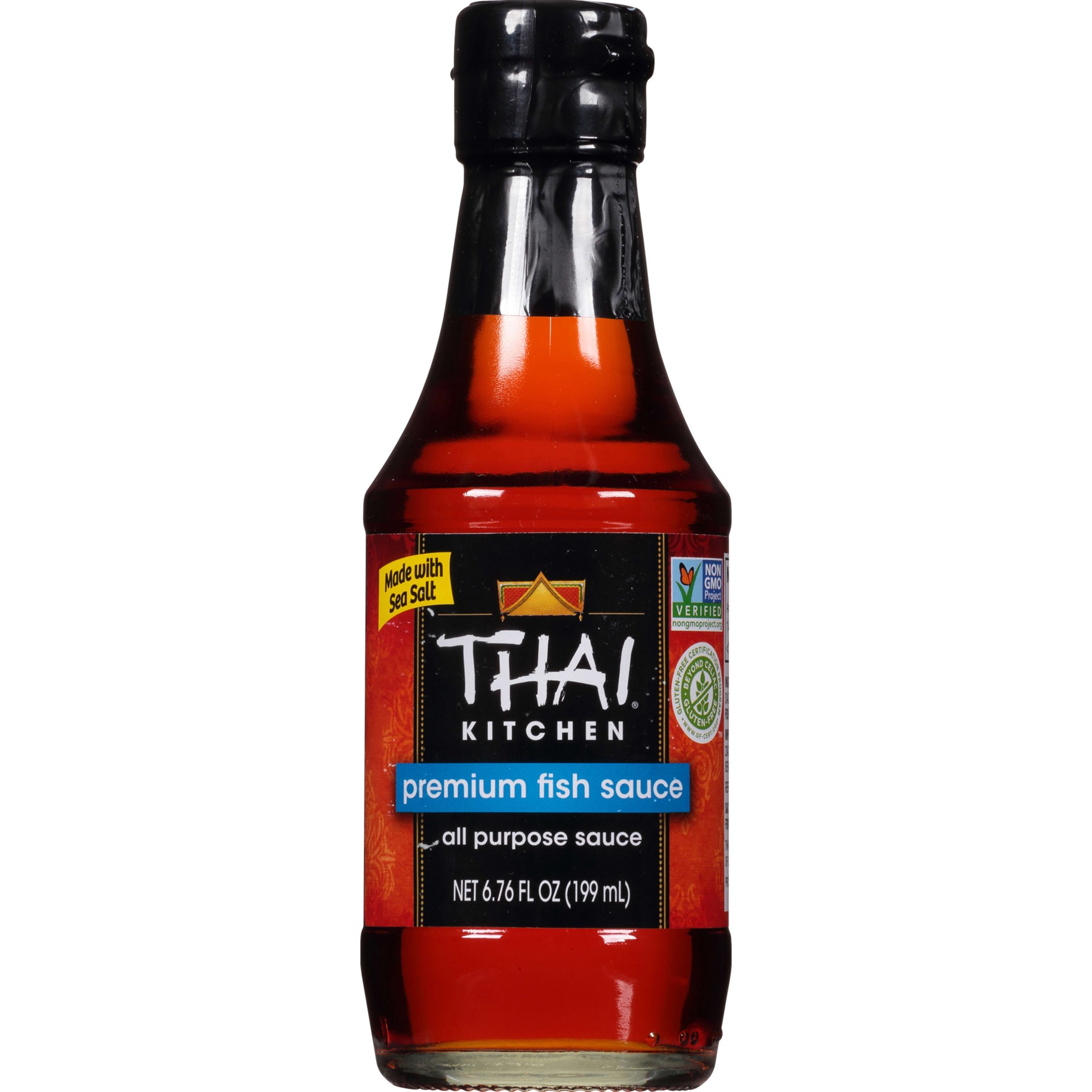 slide 1 of 7, Thai Kitchen Gluten Free Premium Fish Sauce, 6.76 fl oz, 6.76 fl oz