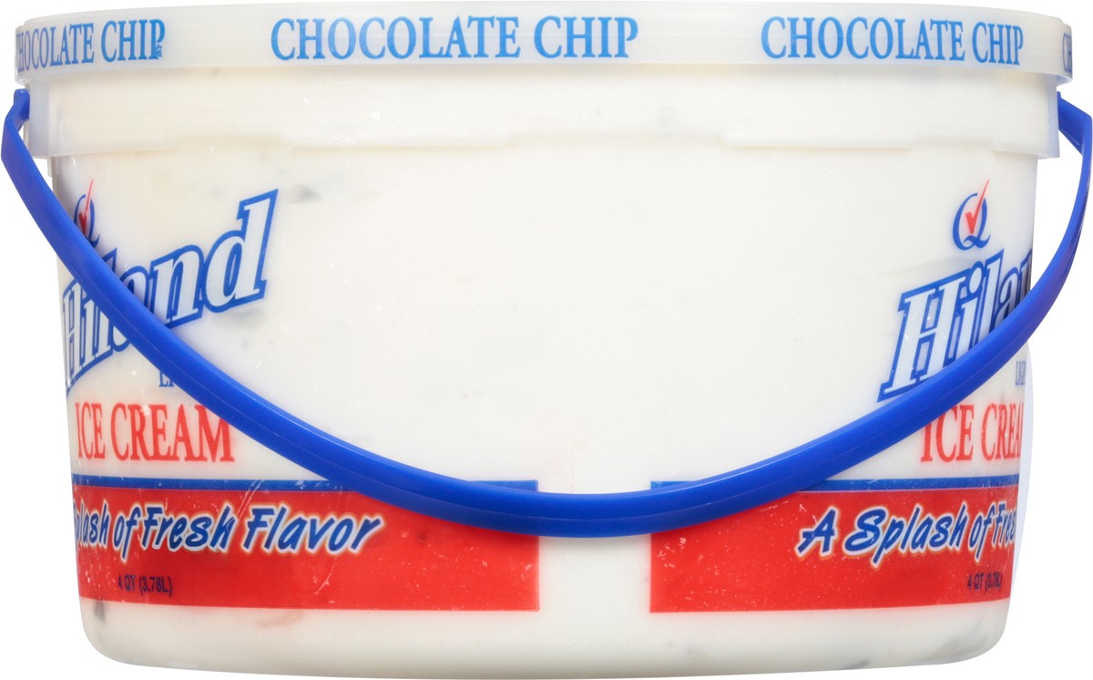 slide 8 of 9, Hiland Dairy Family Pack Light Chocolate Chip Ice Cream 4 qt, 4 qt
