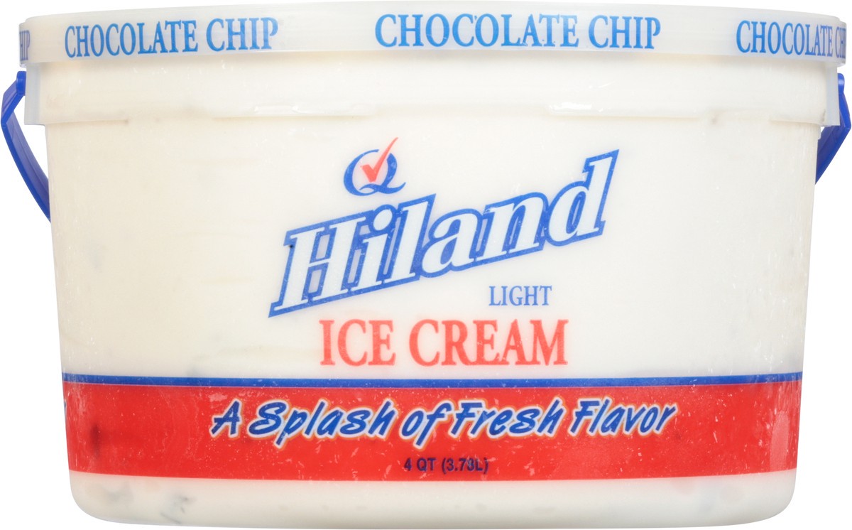 slide 5 of 9, Hiland Dairy Family Pack Light Chocolate Chip Ice Cream 4 qt, 4 qt