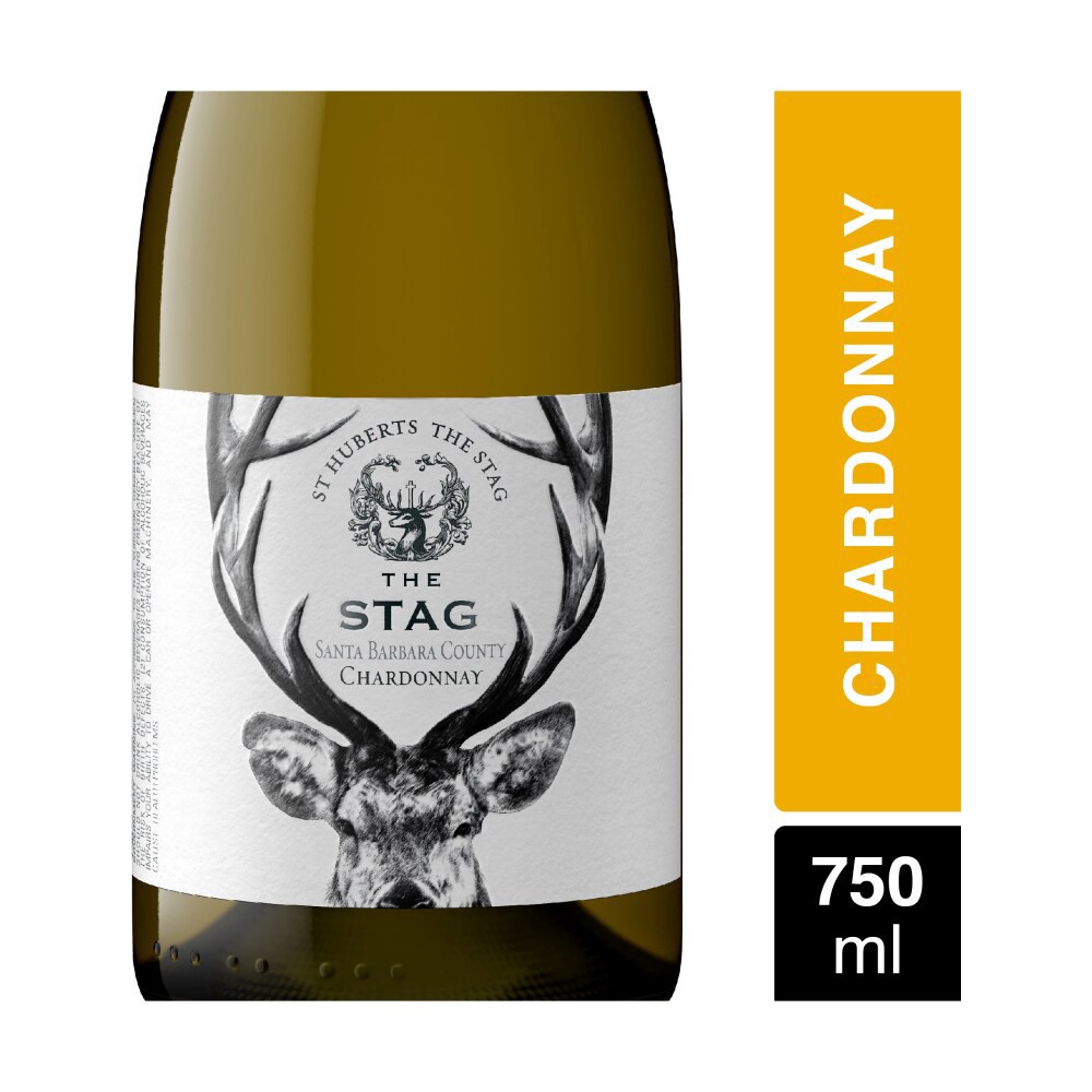 slide 3 of 4, St Huberts The Stag Chardonnay Wine, 750 ml
