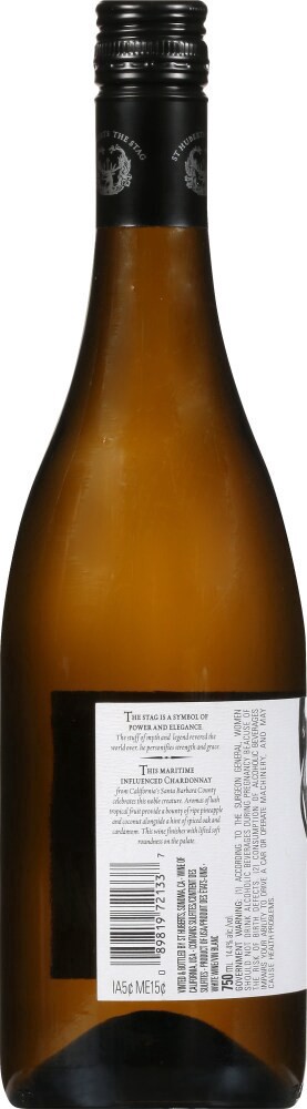 slide 4 of 4, St Huberts The Stag Chardonnay Wine, 750 ml
