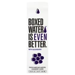 Boxed Water Blackberry - 16 oz