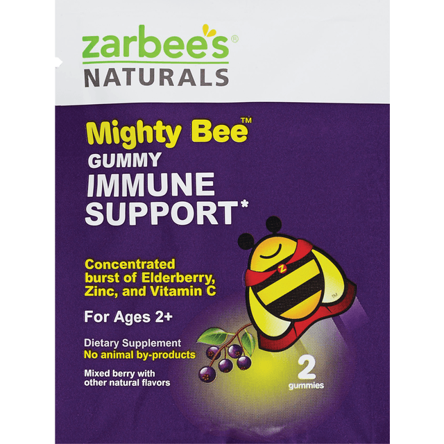 slide 1 of 1, Zarbee's Naturals Mighty Bee Immune Support, 1 ct