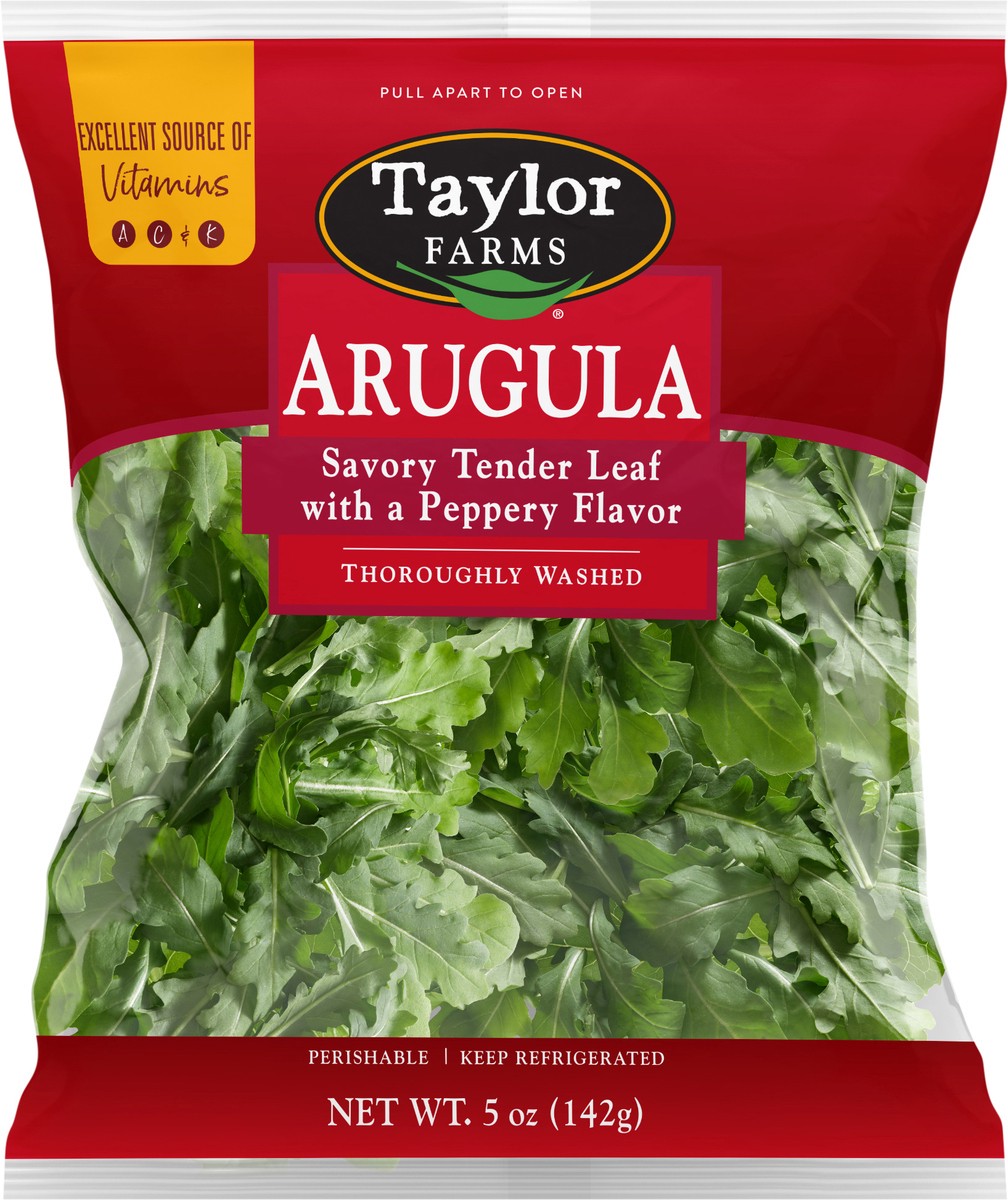 slide 2 of 6, Taylor Farms Tender Leaf Arugula 1 ea, 5 oz