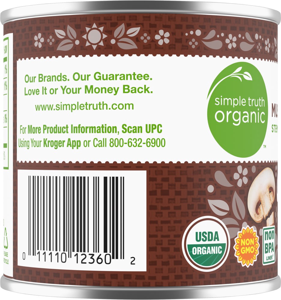slide 2 of 6, Simple Truth Mushrooms, 4 oz
