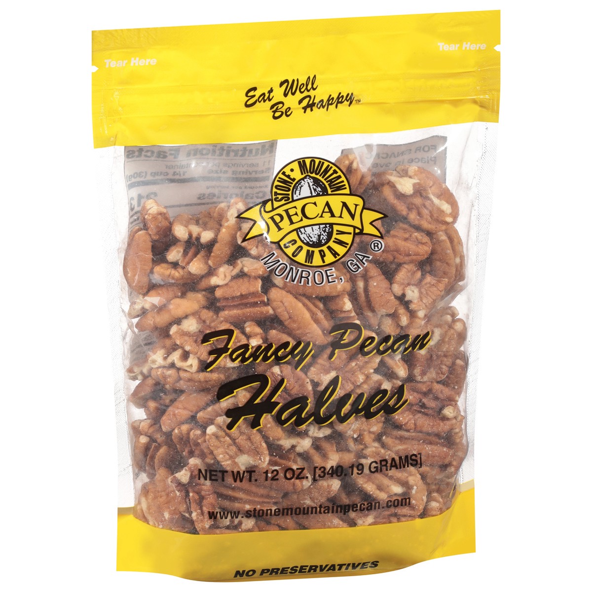 slide 8 of 13, Stone Mountain Pecan Company Fancy Halves Pecan 12 oz, 12 oz