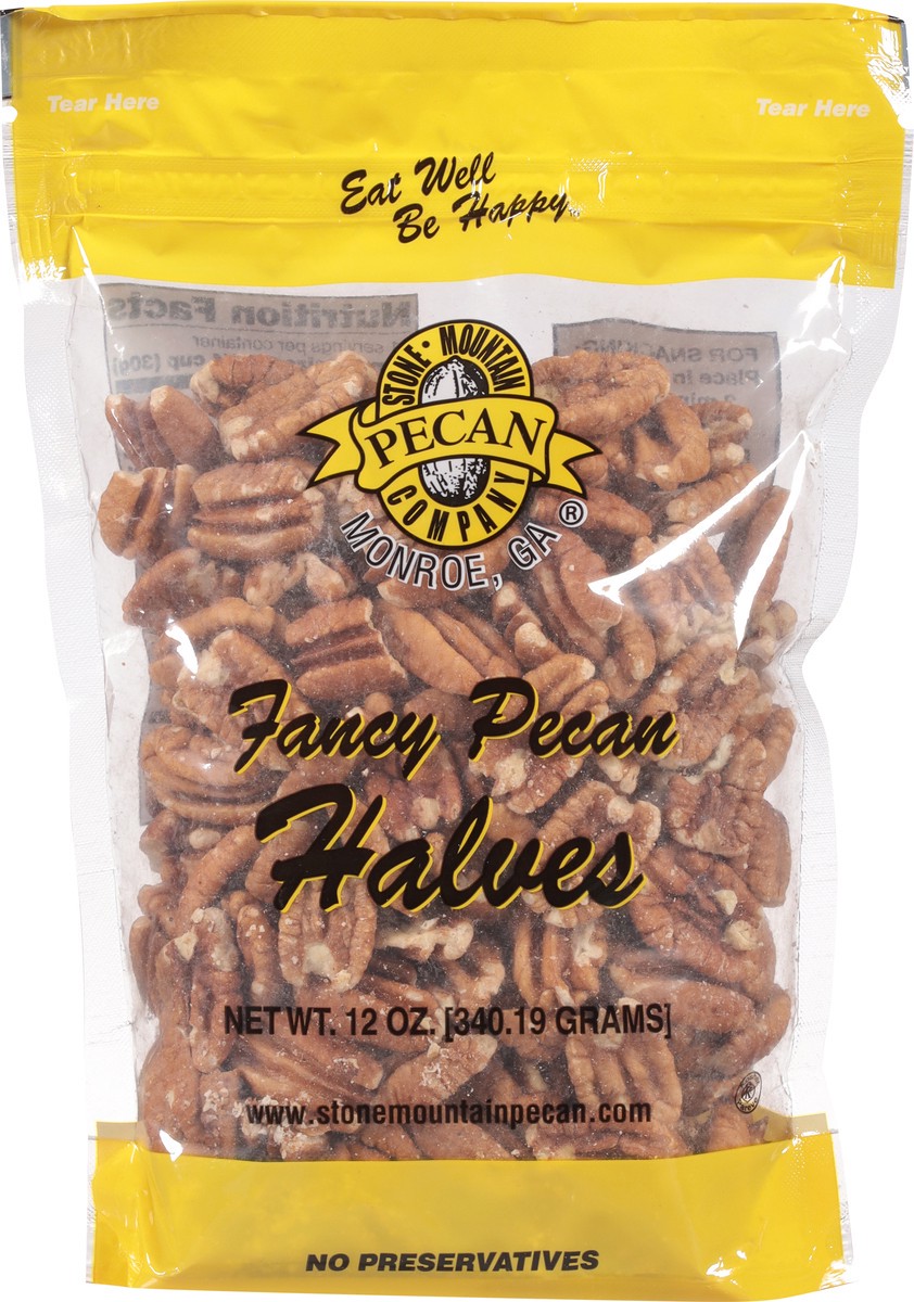 slide 6 of 13, Stone Mountain Pecan Company Fancy Halves Pecan 12 oz, 12 oz