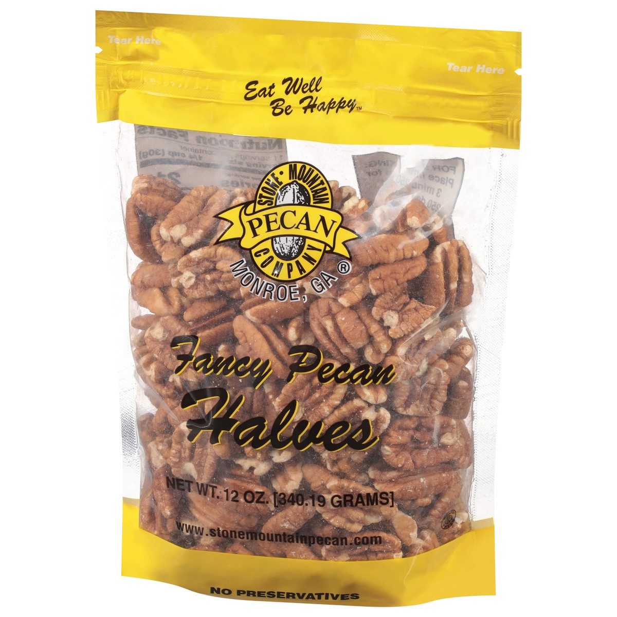 slide 10 of 13, Stone Mountain Pecan Company Fancy Halves Pecan 12 oz, 12 oz