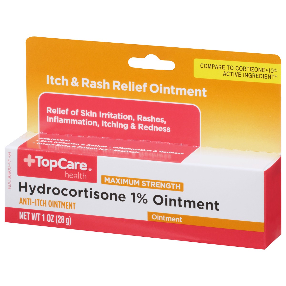 slide 4 of 9, TopCare Health Maximum Strength Hydrocortisone 1% Ointment 1 oz, 1 oz