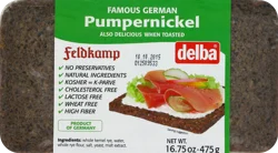 Delba Pumpernickel Bread
