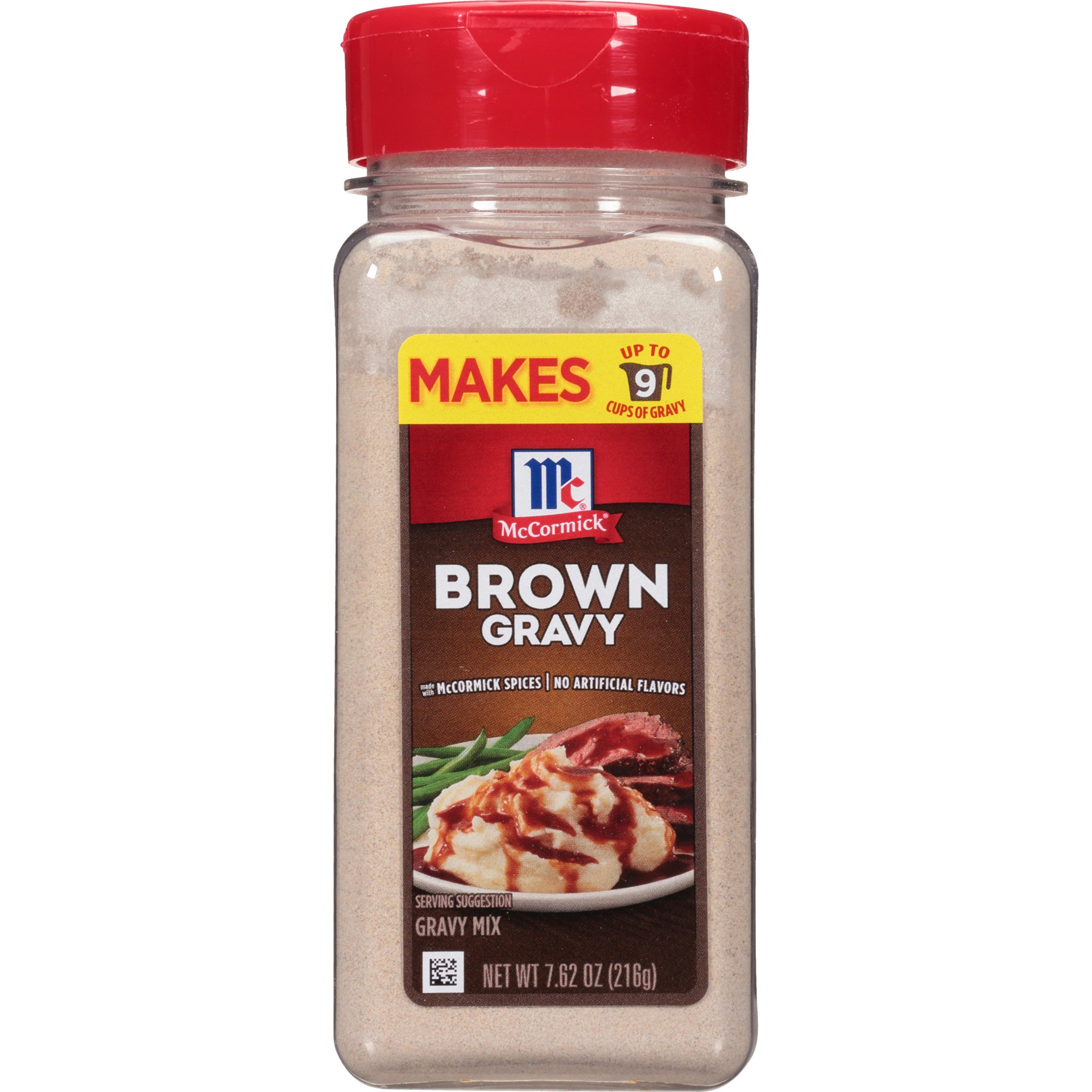 slide 1 of 5, McCormick Brown Gravy Seasoning Mix, 7.62 oz