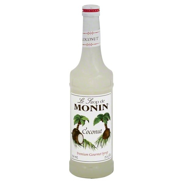 slide 1 of 1, Monin Boxcar Coconut Syrup, 750 ml