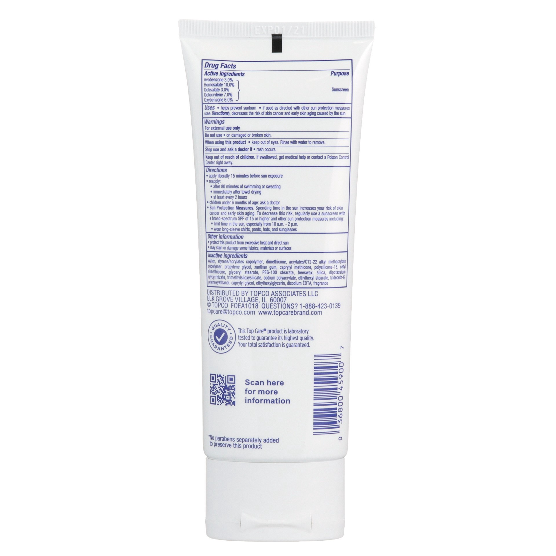 slide 6 of 6, TopCare Ultimate Sheer Sun Lotion Spf70, 3 fl oz