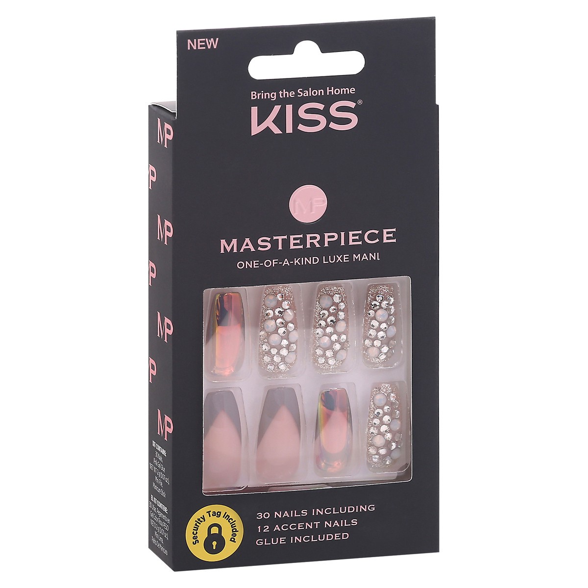 slide 2 of 9, Kiss Masterpiece Nail 30 ea Box, 30 ct