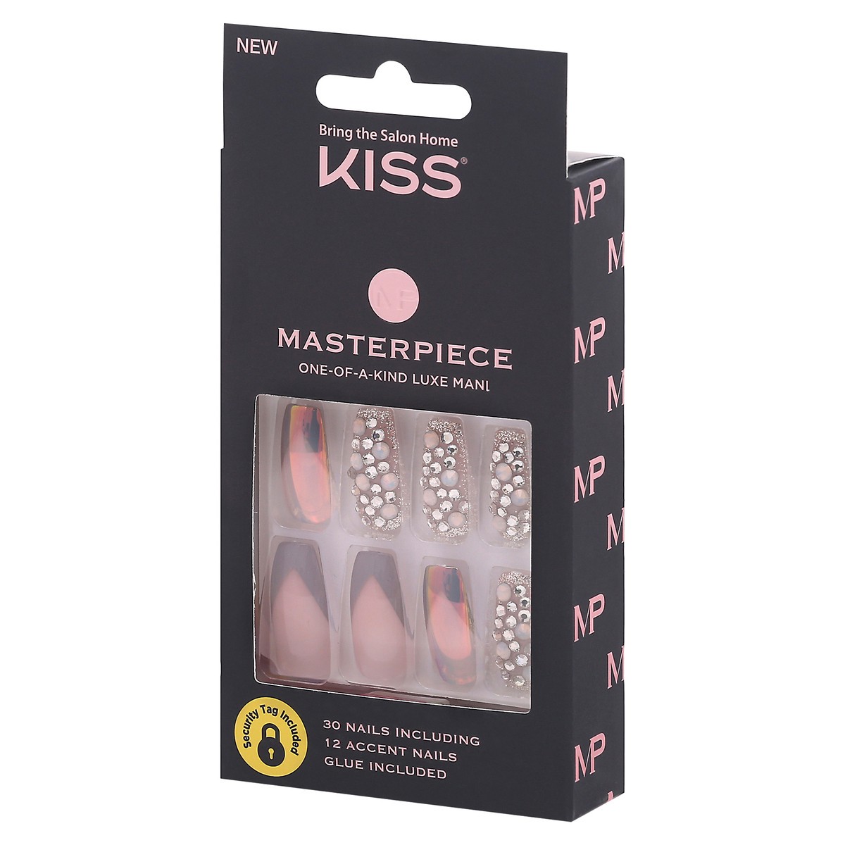 slide 3 of 9, Kiss Masterpiece Nail 30 ea Box, 30 ct