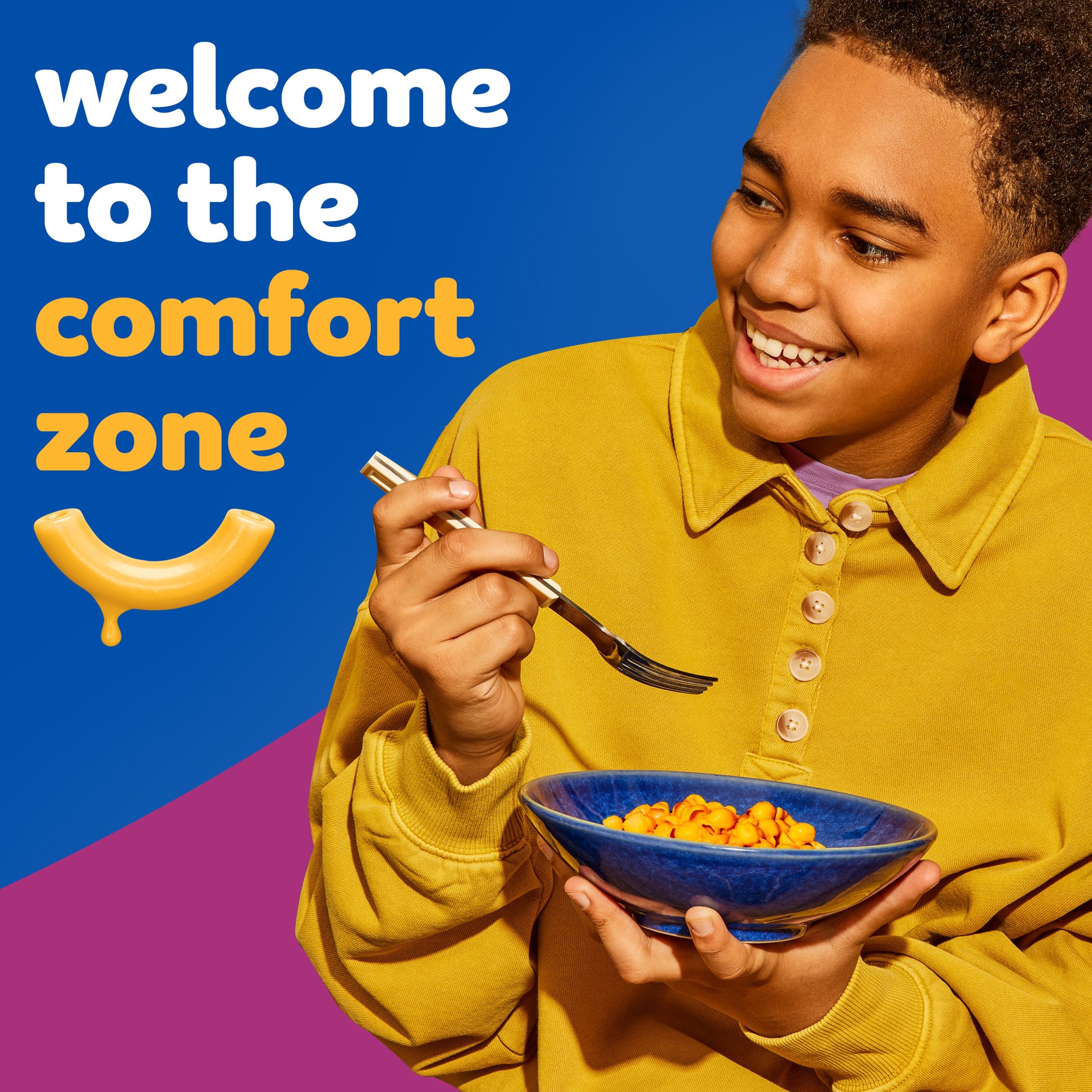 slide 3 of 5, Kraft Three Cheese Mac & Cheese Dinner with Mini-Shell Pasta, 7.25 oz Box, 7.25 oz