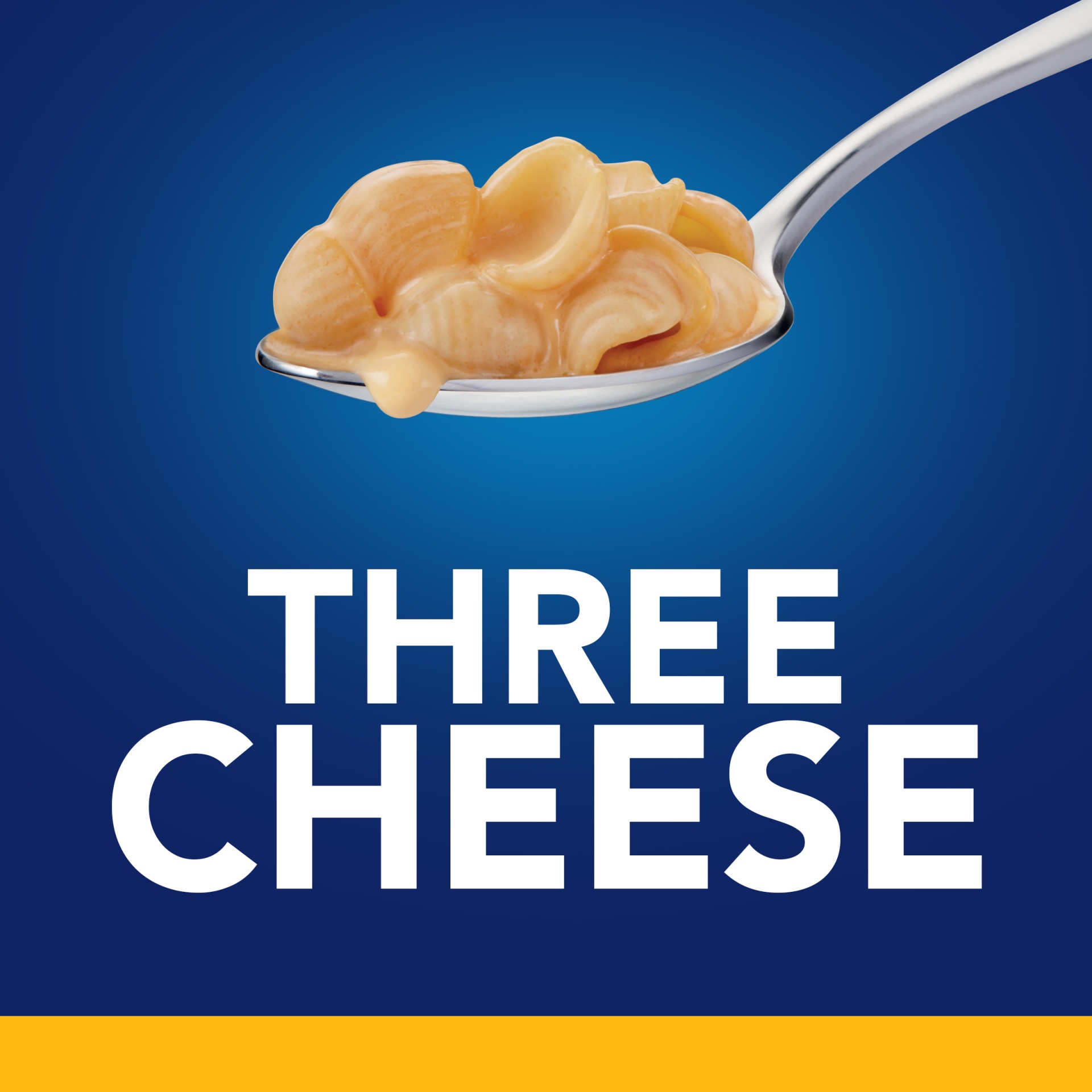 slide 5 of 7, Kraft Three Cheese Macaroni & Cheese Dinner with Mini-Shell Pasta, 7.25 oz