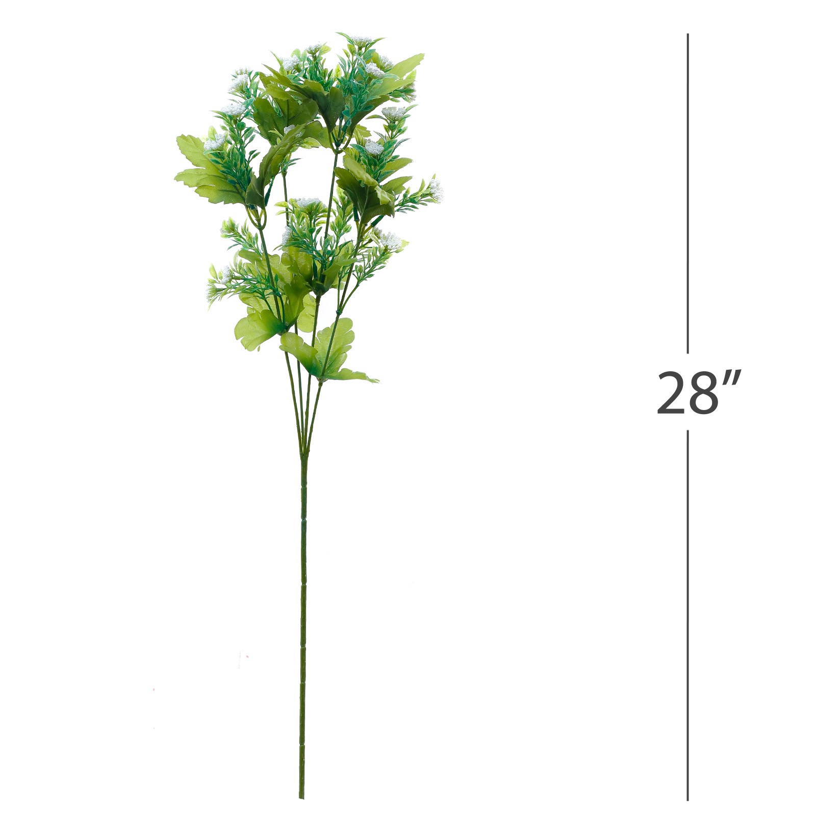 slide 3 of 4, 30" Mini Cream Queen Anne's Lace Stem by Ashland, 30 in