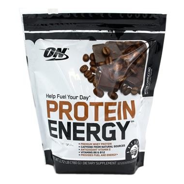 slide 1 of 1, Optimum Nutrition On Protein Energy, Mocha Cappuccino Powder, 1.72 lb