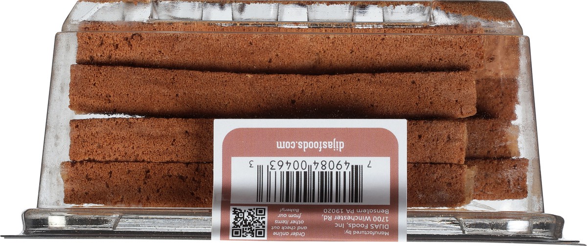 slide 4 of 9, Dijas Natural Foods Fat Free Coffee Amaretto Biscotti 5 oz, 5 oz