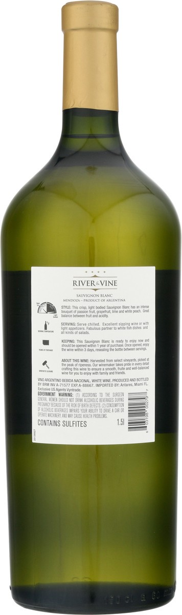slide 4 of 11, River & Vine Sauvignon Blanc 1.5 l, 1.50 liter