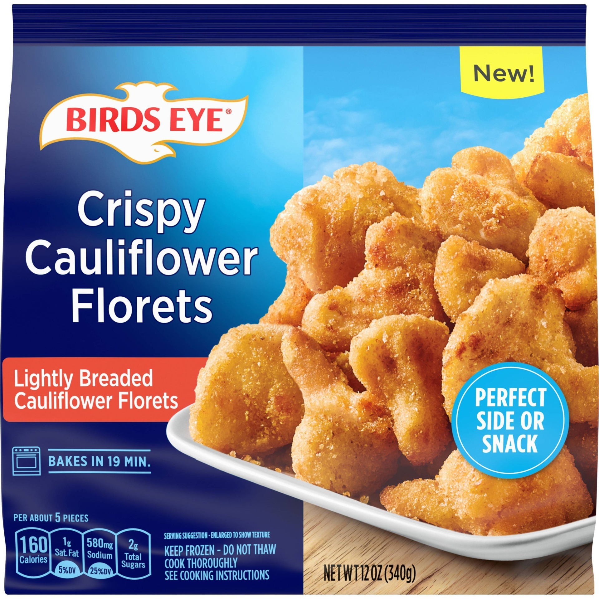 Birds Eye Crispy Breaded Cauliflower Florets 12 oz | Shipt