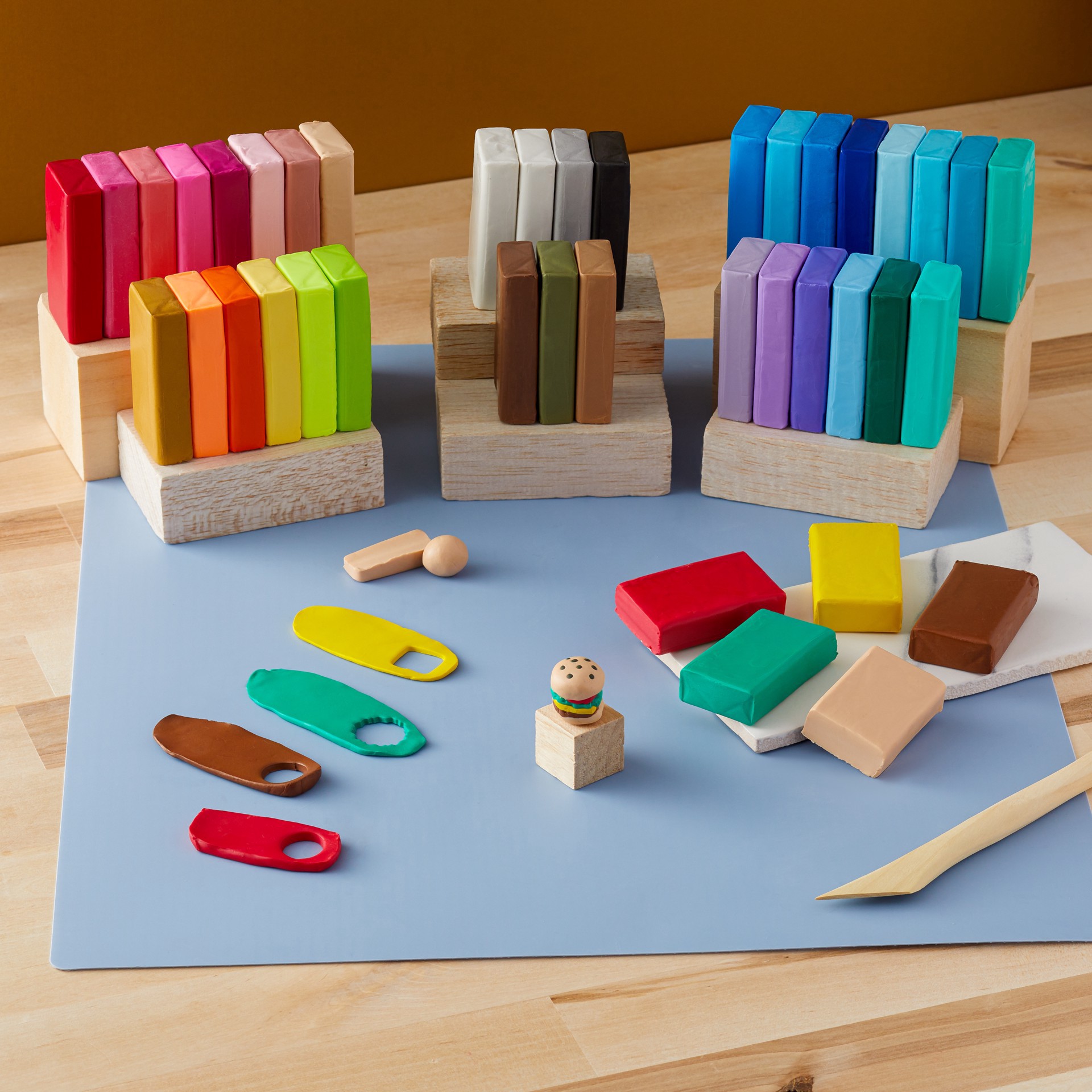 slide 2 of 6, 40oz. Super Value Pack Oven-Bake Clay By Craft Smart, 40 oz