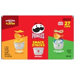 Pringles Snack Stacks Variety Pack Potato Crisps Chips