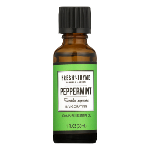 slide 1 of 1, Fresh Thyme Peppermint Essential Oil, 1 fl oz