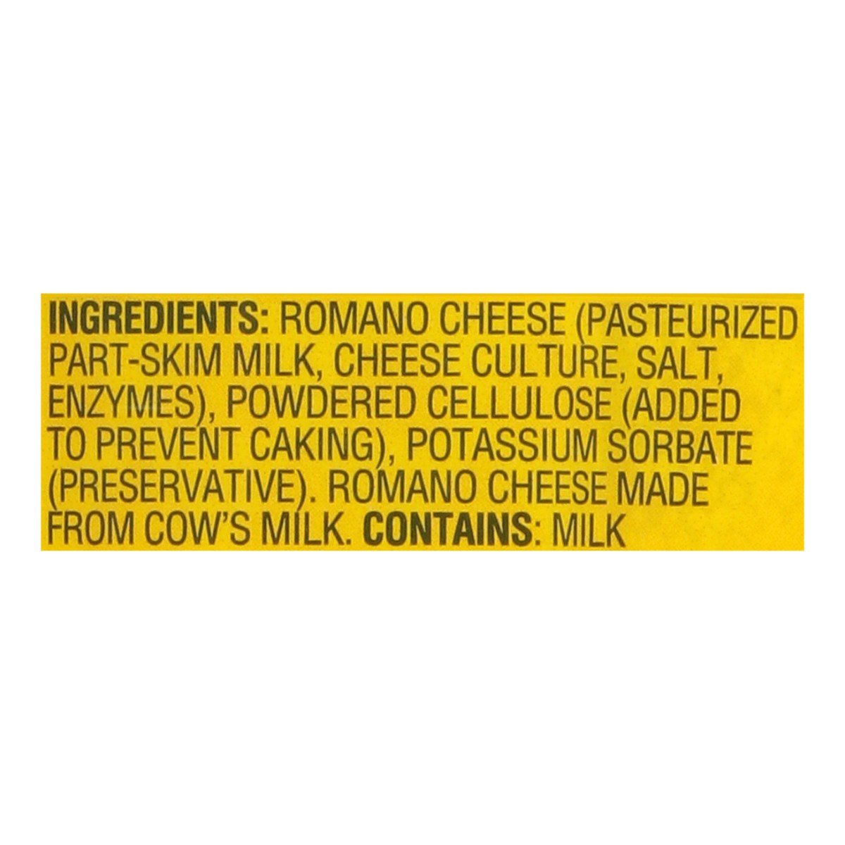 slide 13 of 13, Pastene Romano Grated Cheese 12 oz, 12 oz