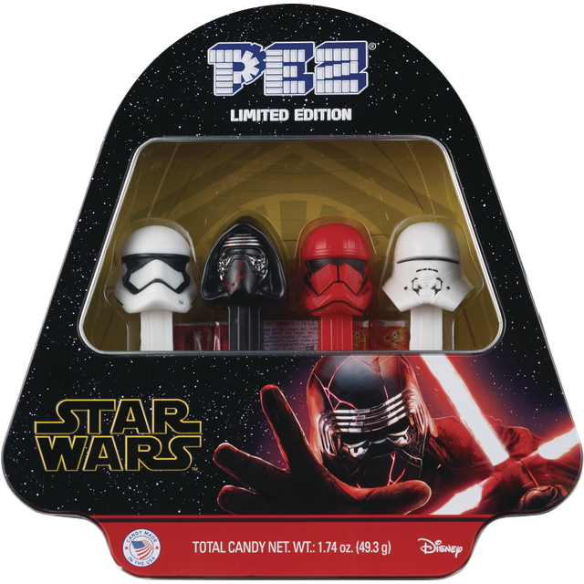 slide 1 of 3, PEZ Star Wars Ep9 Gift Tin, 14 oz