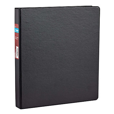 slide 1 of 1, GTC Economy RoundRing Storage Binder - Black, 1 in