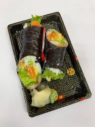 Wabisan Asian Foods Salmon Burrito, 1 ct