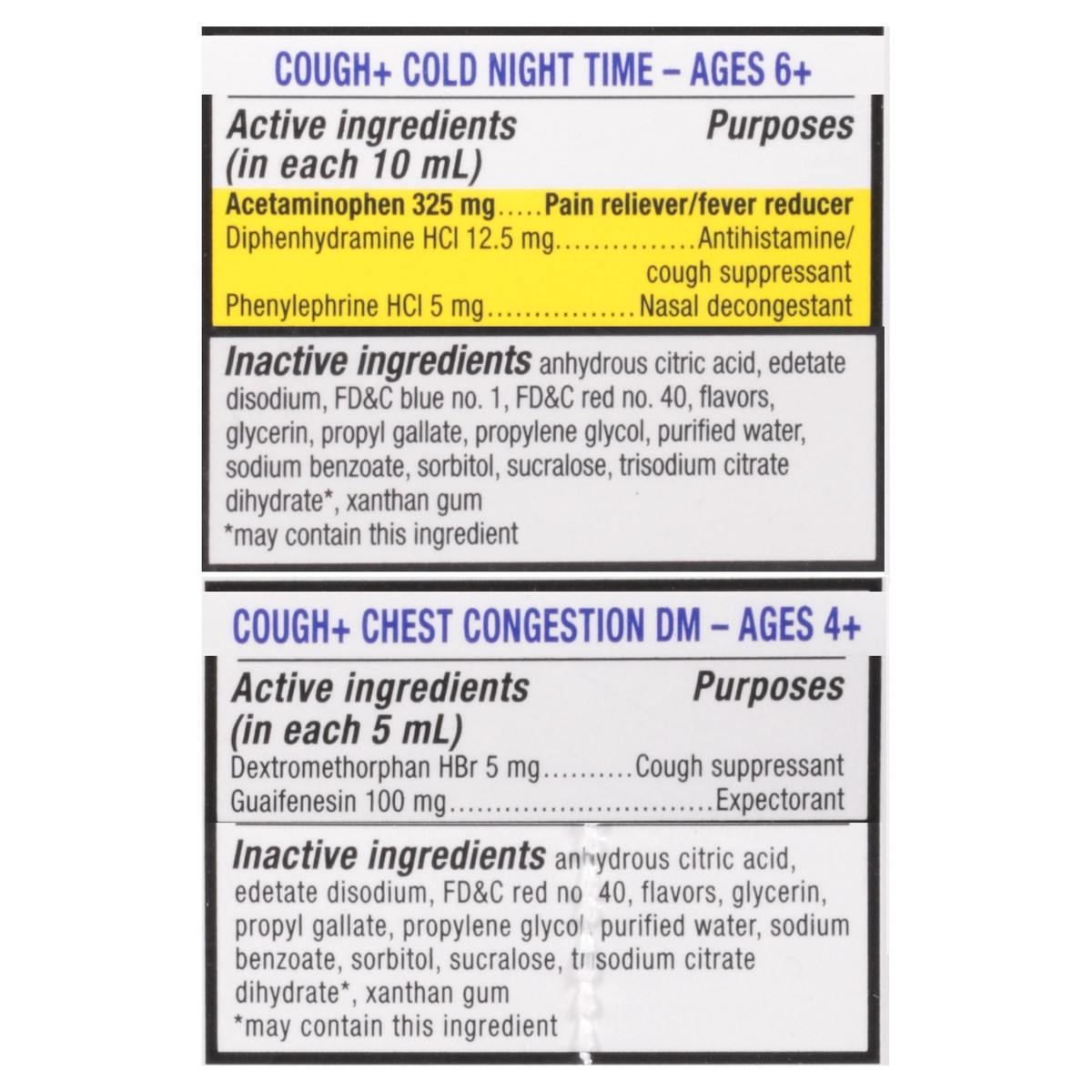 slide 5 of 11, DELSYM Children's Liquid - Cough Plus Day Nightofbottles, 2 ct
